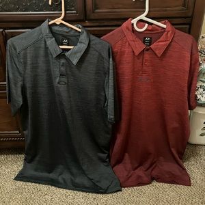 Oakley Golf polos, size XL, Lot of 2